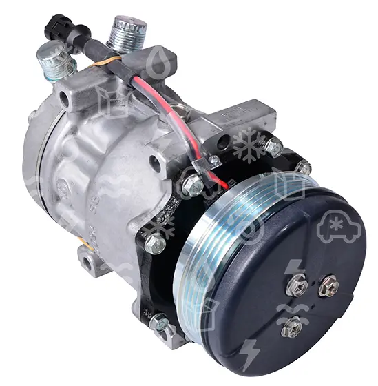 kompresor SANDEN SD7H15, řemenice 112 mm – PV4, 12 V